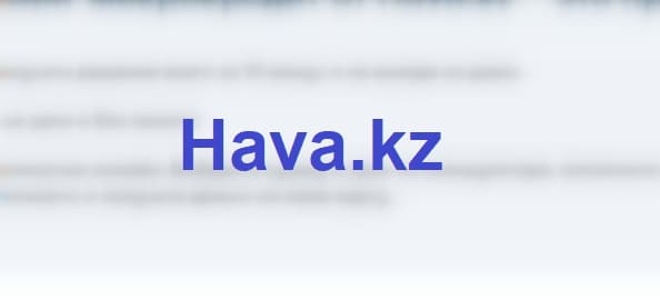 Микрофинансовая организация Hava.kz